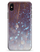 Radient Orbs of Blue with Streaks  - iPhone X Clipit Case