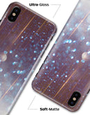 Radient Orbs of Blue with Streaks  - iPhone X Clipit Case