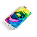 Rainbow Dyed Rose V1 iPhone 6/6s or 6/6s Plus 2-Piece Hybrid INK-Fuzed Case