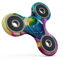 Rainbow Dyed Rose V1 Full-Body Fidget Spinner Skin-Kit