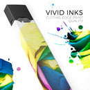 Rainbow Dyed Rose V1 - Premium Decal Protective Skin-Wrap Sticker compatible with the Juul Labs vaping device