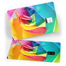 Rainbow Dyed Rose V2 - Premium Protective Decal Skin-Kit for the Apple Credit Card