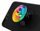 Rainbow Dyed Rose V2 - Skin Kit for PopSockets and other Smartphone Extendable Grips & Stands