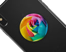 Rainbow Dyed Rose V2 - Skin Kit for PopSockets and other Smartphone Extendable Grips & Stands