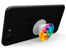 Rainbow Dyed Rose V2 - Skin Kit for PopSockets and other Smartphone Extendable Grips & Stands