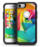 Rainbow Dyed Rose V2 - iPhone 7 or 8 OtterBox Case & Skin Kits