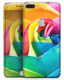 Rainbow Dyed Rose V2 - Skin-kit for the iPhone 8 or 8 Plus