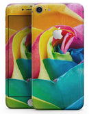 Rainbow Dyed Rose V2 - Skin-kit for the iPhone 8 or 8 Plus