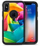 Rainbow Dyed Rose V2 - iPhone X OtterBox Case & Skin Kits