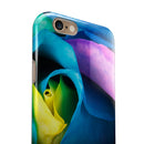Rainbow Dyed Rose V3 iPhone 6/6s or 6/6s Plus 2-Piece Hybrid INK-Fuzed Case