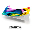 Rainbow Dyed Rose V3 - Premium Protective Decal Skin-Kit for the Apple Credit Card