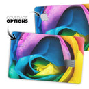 Rainbow Dyed Rose V3 - Premium Protective Decal Skin-Kit for the Apple Credit Card
