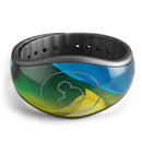 Rainbow Dyed Rose V3 - Decal Skin Wrap Kit for the Disney Magic Band