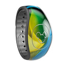 Rainbow Dyed Rose V3 - Decal Skin Wrap Kit for the Disney Magic Band