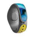 Rainbow Dyed Rose V3 - Decal Skin Wrap Kit for the Disney Magic Band