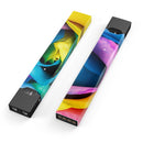 Rainbow Dyed Rose V3 - Premium Decal Protective Skin-Wrap Sticker compatible with the Juul Labs vaping device