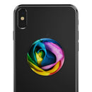 Rainbow Dyed Rose V3 - Skin Kit for PopSockets and other Smartphone Extendable Grips & Stands