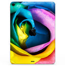 Rainbow Dyed Rose V3 - Full Body Skin Decal for the Apple iPad Pro 12.9", 11", 10.5", 9.7", Air or Mini (All Models Available)