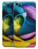 Rainbow Dyed Rose V3 - Skin-kit for the iPhone 8 or 8 Plus