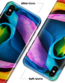 Rainbow Dyed Rose V3 - iPhone X Clipit Case