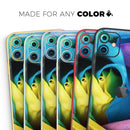 Rainbow Dyed Rose V3 - Protective Skin Wrap & Decal – Compatible with iPhone SE to iPhone 17 Pro Max (All Models)