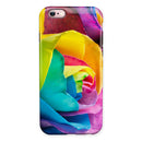 Rainbow Dyed Rose V4 iPhone 6/6s or 6/6s Plus 2-Piece Hybrid INK-Fuzed Case