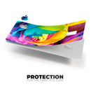 Rainbow Dyed Rose V4 - Premium Protective Decal Skin-Kit for the Apple Credit Card