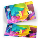 Rainbow Dyed Rose V4 - Premium Protective Decal Skin-Kit for the Apple Credit Card