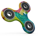 Rainbow Dyed Rose V4 Full-Body Fidget Spinner Skin-Kit