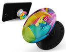 Rainbow Dyed Rose V4 - Skin Kit for PopSockets and other Smartphone Extendable Grips & Stands