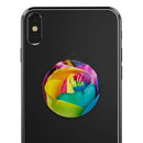 Rainbow Dyed Rose V4 - Skin Kit for PopSockets and other Smartphone Extendable Grips & Stands