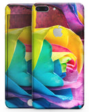 Rainbow Dyed Rose V4 - Skin-kit for the iPhone 8 or 8 Plus