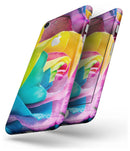 Rainbow Dyed Rose V4 - Skin-kit for the iPhone 8 or 8 Plus