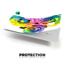 Rainbow Dyed Roses - Premium Protective Decal Skin-Kit for the Apple Credit Card