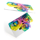 Rainbow Dyed Roses - Premium Protective Decal Skin-Kit for the Apple Credit Card