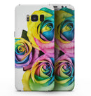 Rainbow Dyed Roses - Samsung Galaxy S8 Full-Body Skin Kit
