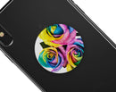 Rainbow Dyed Roses - Skin Kit for PopSockets and other Smartphone Extendable Grips & Stands