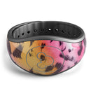 Rainbow Leopard Sherbert - Decal Skin Wrap Kit for the Disney Magic Band