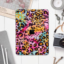Rainbow Leopard Sherbert - Full Body Skin Decal for the Apple iPad Pro 12.9", 11", 10.5", 9.7", Air or Mini (All Models Available)