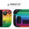 Rainbow Striped // Full Body Skin Decal Wrap Kit for the Steam Deck handheld gaming computer