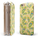 Rainbow Watercolor Peacock Feathers iPhone 6/6s or 6/6s Plus 2-Piece Hybrid INK-Fuzed Case