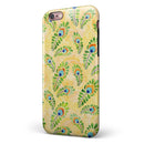 Rainbow Watercolor Peacock Feathers iPhone 6/6s or 6/6s Plus 2-Piece Hybrid INK-Fuzed Case