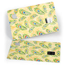 Rainbow Watercolor Peacock Feathers - Premium Protective Decal Skin-Kit for the Apple Credit Card