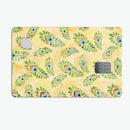 Rainbow Watercolor Peacock Feathers - Premium Protective Decal Skin-Kit for the Apple Credit Card