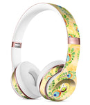 Rainbow Watercolor Peacock Feathers Full-Body Skin Kit for the Beats by Dre Solo 3 Wireless Headphones