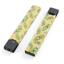 Rainbow Watercolor Peacock Feathers - Premium Decal Protective Skin-Wrap Sticker compatible with the Juul Labs vaping device