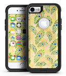 Rainbow Watercolor Peacock Feathers - iPhone 7 or 8 OtterBox Case & Skin Kits