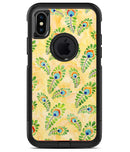 Rainbow Watercolor Peacock Feathers - iPhone X OtterBox Case & Skin Kits