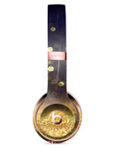 Raining Gold and Purple Sparkle Full-Body Skin Kit for the Beats by Dre Solo 3 Wireless Headphones