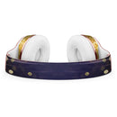 Raining Gold and Purple Sparkle Full-Body Skin Kit for the Beats by Dre Solo 3 Wireless Headphones